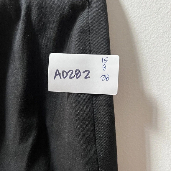 Vtg Y2K INC International Concepts Black Cotton Spandex Dress Pants Straight 4P - Picture 7 of 7